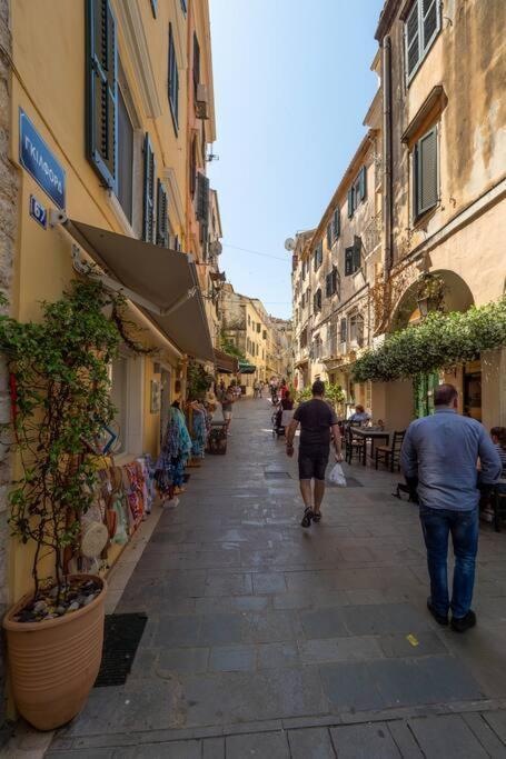 Old Town Corfu Romantic Studio Manto Nymfes Apartamento Exterior foto